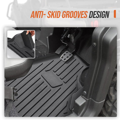 TPE Floor Mats For Can-Am Defender 2016-2023