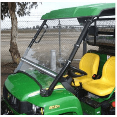 Falcon Ridge Folding Front Windshield - John Deere Gator HPX | XUV 620i | 625i | 825i | 825m | 850d | 855d - Hard Coat