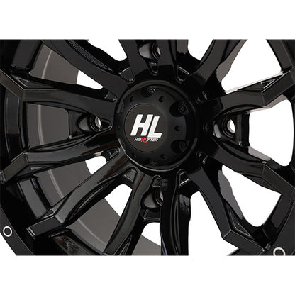 22x7 4/137 4+3 (+10mm) High Lifter HL21 - Gloss Black