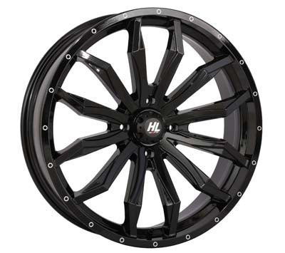 22x7 4/137 4+3 (+10mm) High Lifter HL21 - Gloss Black