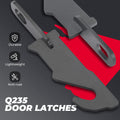 3.5" Door Latches Extender 1 Pair Anti-rus for 2014-2023 RZR