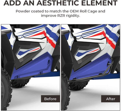 Nerf Bars Rock Sliders For Polaris RZR XP 1000/ XP Turbo