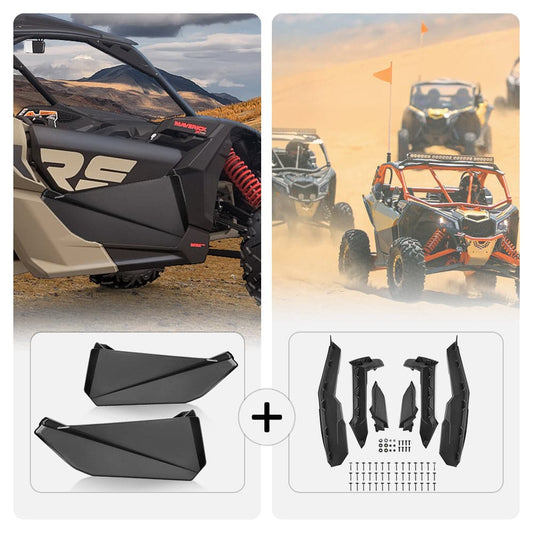 Door Panel & Mud Fender Flares For Can-Am Maverick X3 MAX