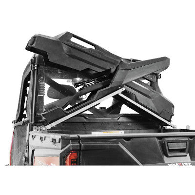 Seizmik Armory X Rack; Black; Mid-Size Ranger; Lock & Ride Compatible; Drill/Bolt-in for Mid-Size Gator or 44-48'' Beds