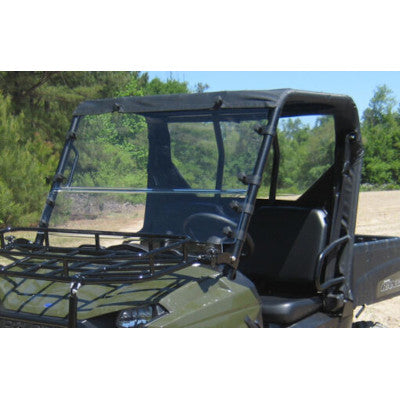 Seizmik Soft Rear Windshield & Soft Top Kit- Polaris Midsize Round Tube Ranger