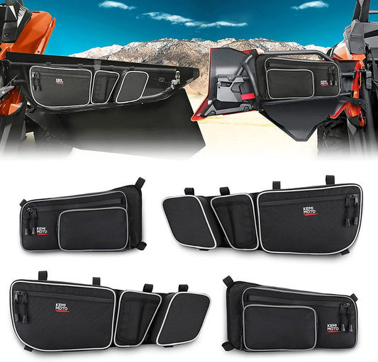 Front and Rear Door Bags For Can Am Maverick X3 Max