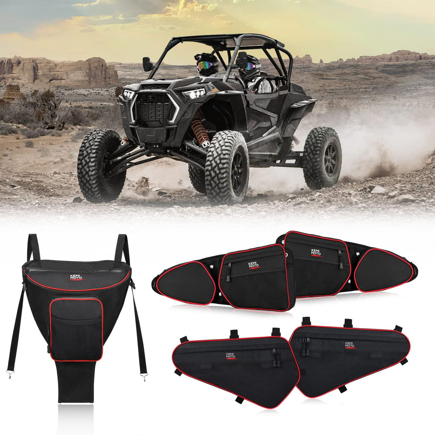 Storage Bag Set (5 PCS) Fit Polaris RZR