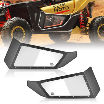 Clear Lower Door Inserts for Can-Am Maverick X3