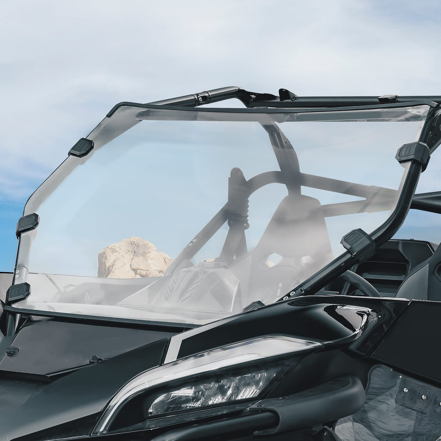 Scratch Resistant Full Windshield Fit CFMOTO ZForce 950