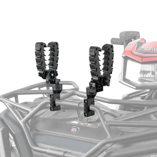 ATV Gun Racks with Rubber Straps for 3/4"-5/4" round roll bars