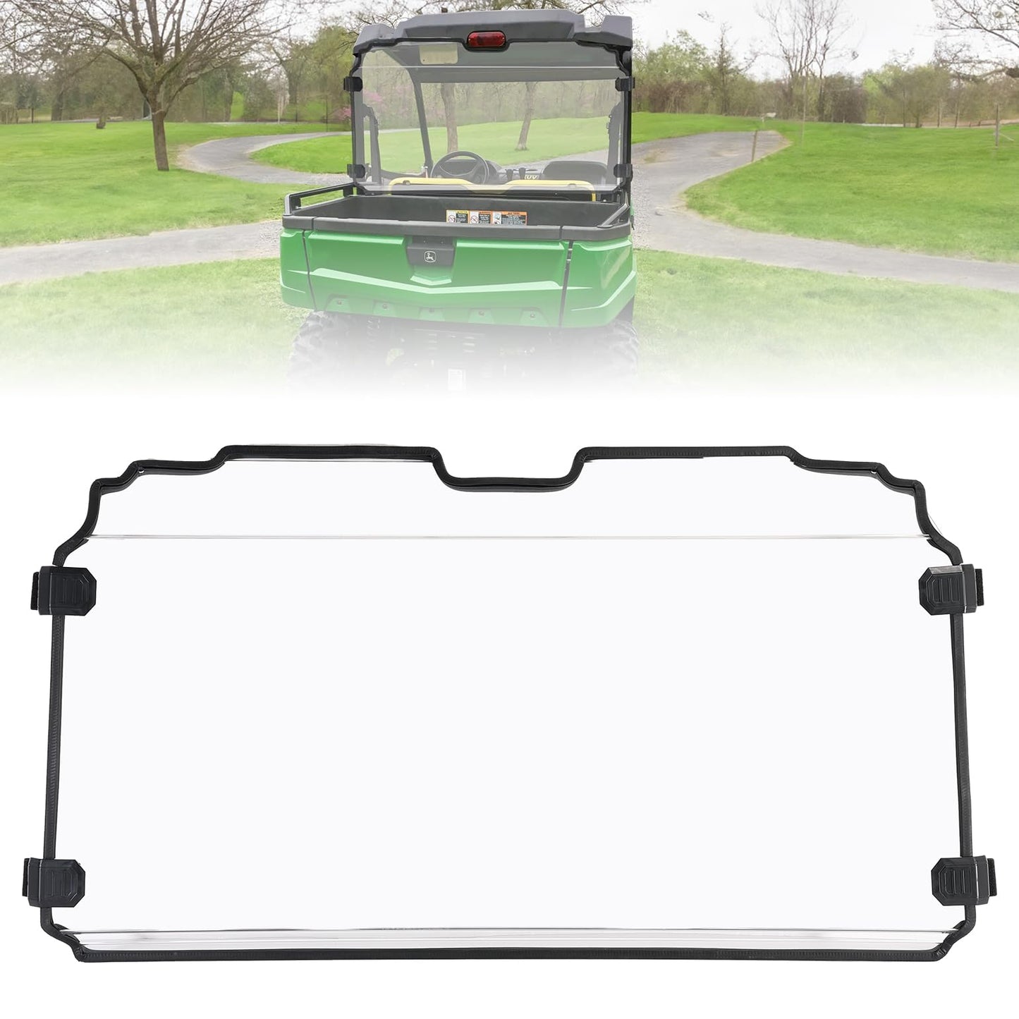 Rear Windshield for John Deere Gator XUV / RSX