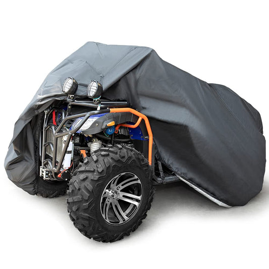 ATV Water-resistant Windproof Cover with Elastic Base Wrap