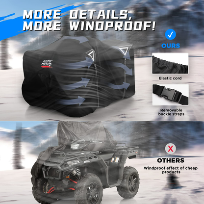 Heavy Duty ATV Cover 4 Wheeler For Sportsman Outlander Renegade