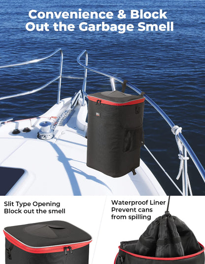 Portable Trash Can For Boating, Camping, RVing