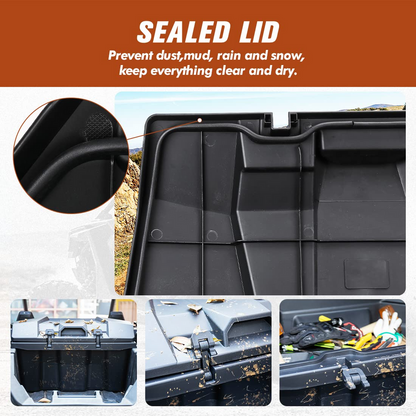 73 QT Rear Storage Bed Box For Polaris RZR PRO XP / 4 (2020-2023)