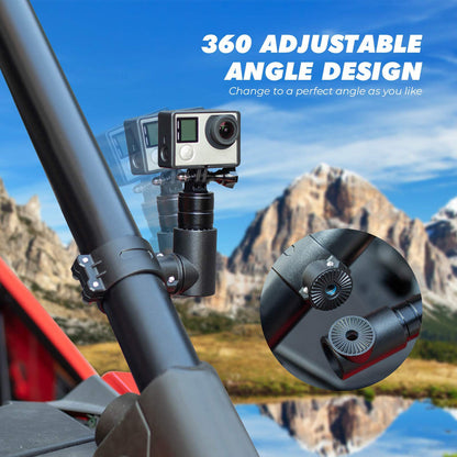 Go Pro Camera Holder for 1.75-2 inch roll bar