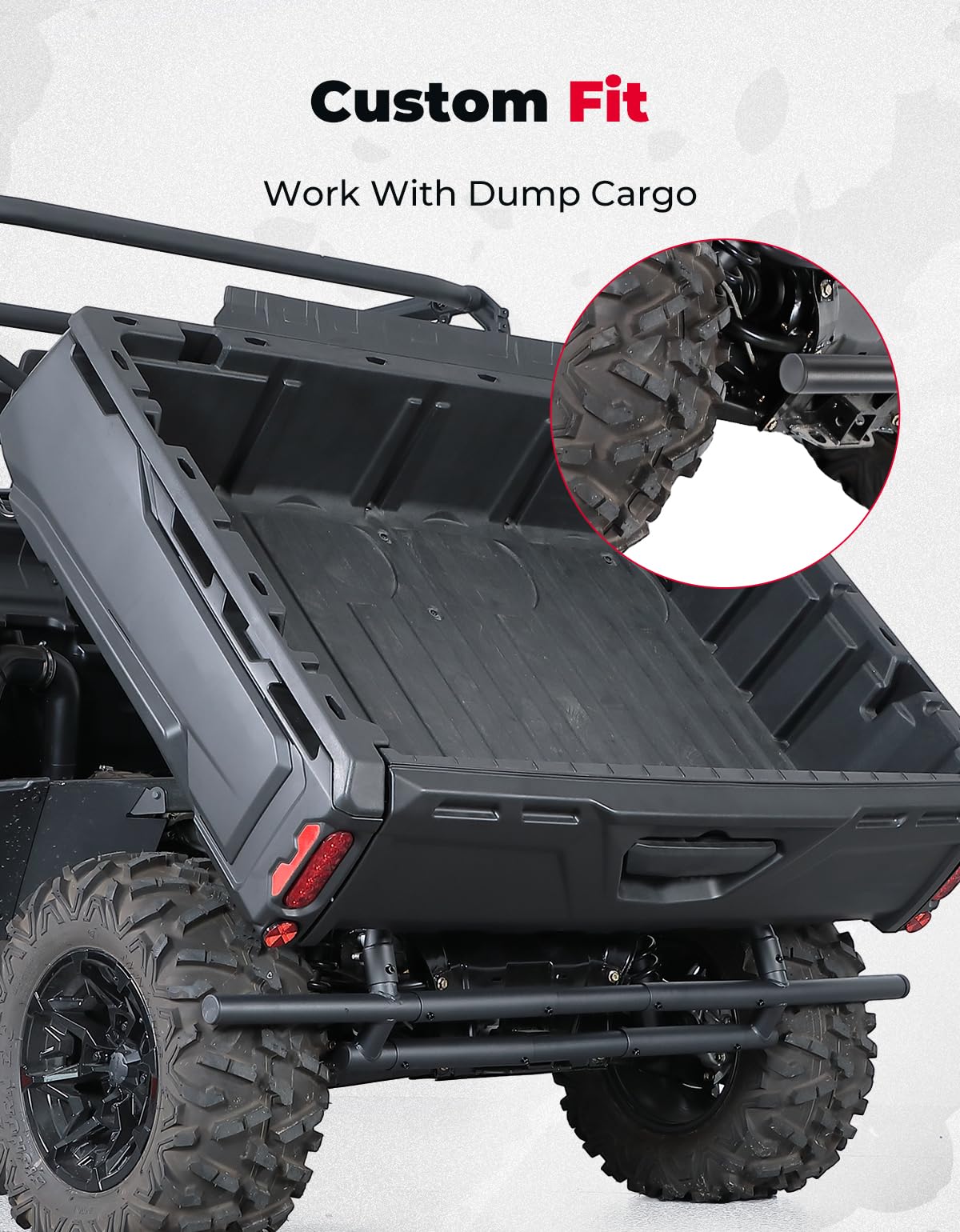 Rear Bumper Back Tail Guard For Can Am Defender