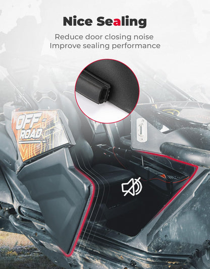 Plastic Lower Doors Inserts for CFMOTO ZForce 950