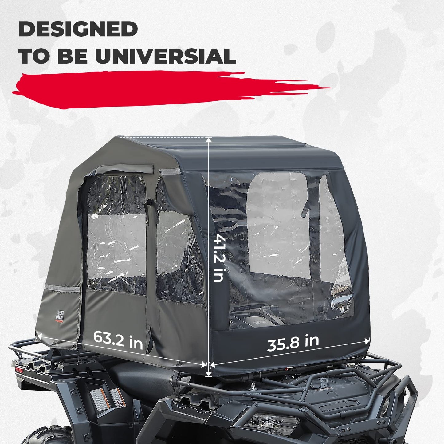 ATV Full Cab Enclosure Canopy Cover