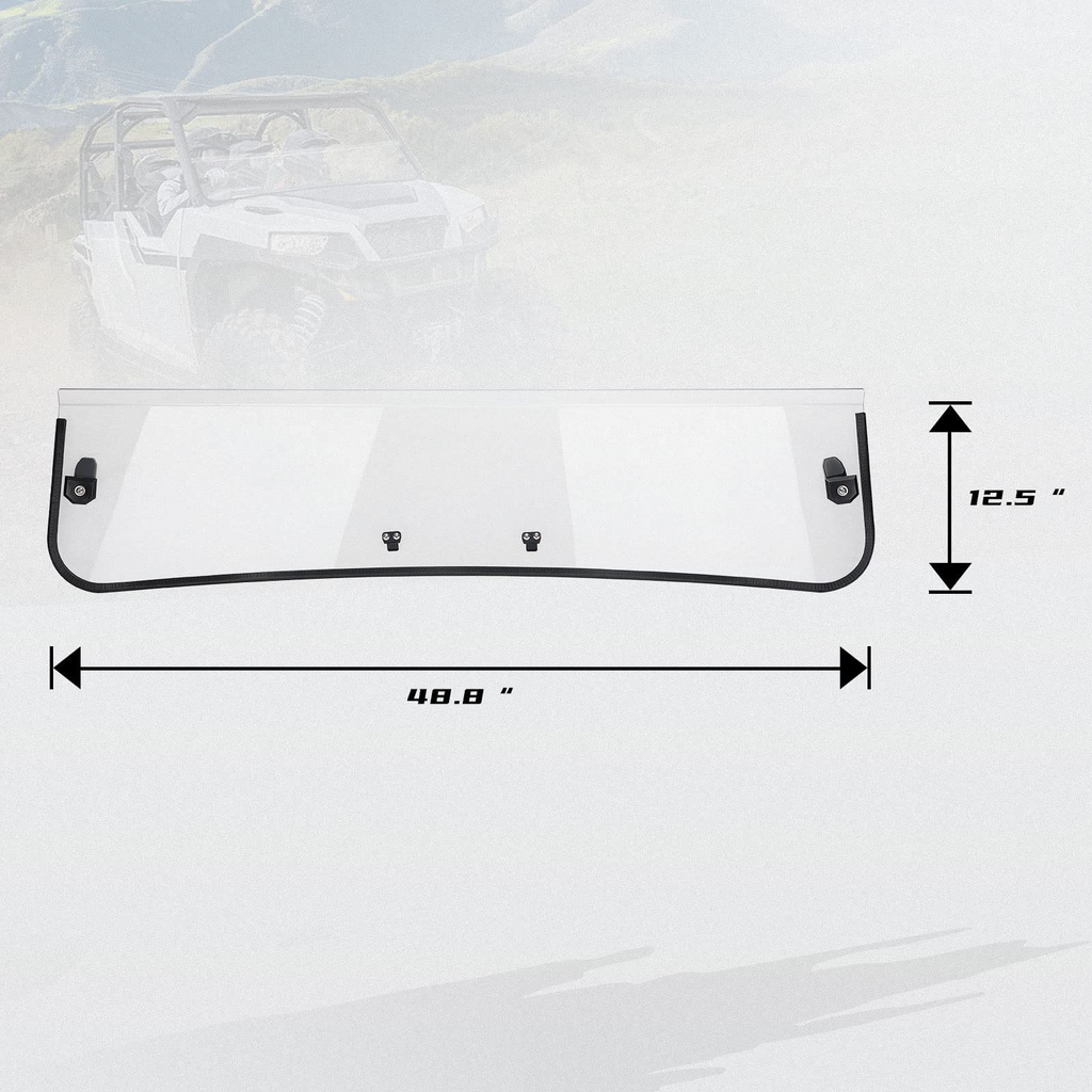 Half Windshield for Polaris General 2016-2023