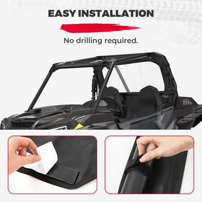 Cab Enclosures & Soft Rear Windshield for Polaris RZR XP 1000