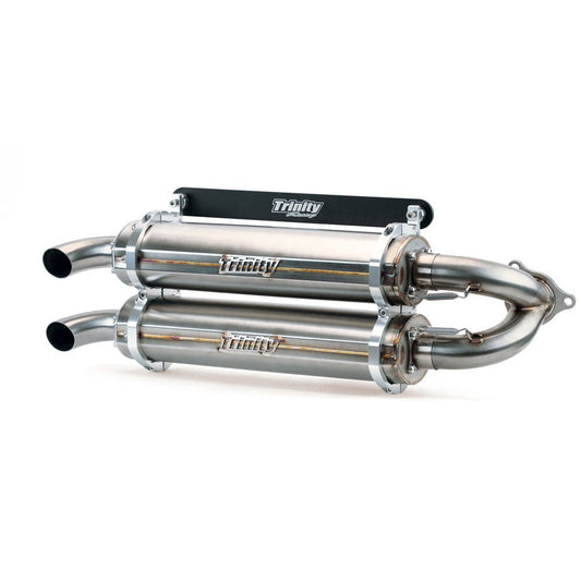 Stainless Steel RZR TURBO/S SLIP ON EXHAUST