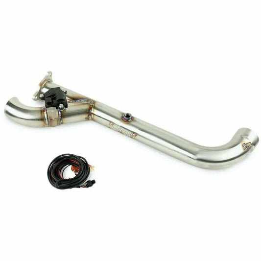 SIDE PIECE Header Pipe with Electronic Cutout Exhaust - RZR PRO XP / TURBO R