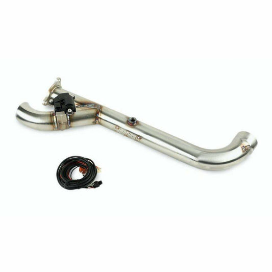 SIDE PIECE Header Pipe with Electronic Cutout Exhaust - RZR Turbo